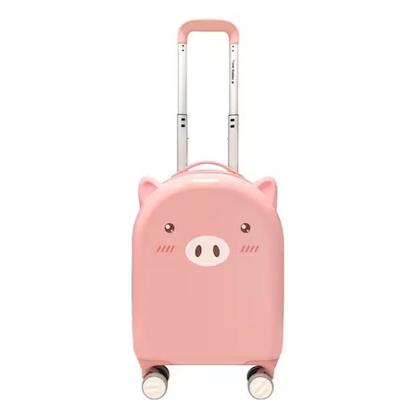 Travel Buddies Παιδική Βαλίτσα Lucky Pig Ροζ TB113C