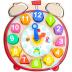 Top Bright Clock Puzzle With Blocks - Ξύλινο Ρολόι με Σφηνώματα 120351