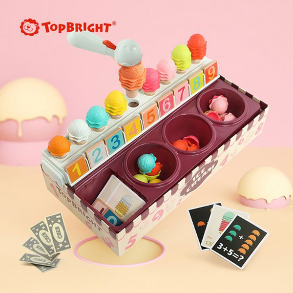 Top Bright Numbers & calculating toy – Ice cream box 120478