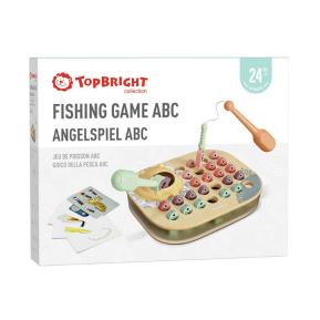 Top Bright Ξύλινο Εκπαιδευτικό Παιχνίδι Fishing Game ABC 121124