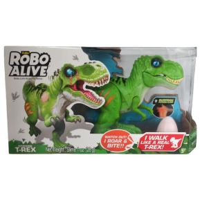 Zuru Robo Alive Robotic S2 T-Rex - Δεινόσαυρος Πράσινος Αυγό Slime