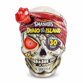 ZURU Smashers S5 Dino Island Κεφάλι Πειρατή Κόκκινος Δεινόσαυρος